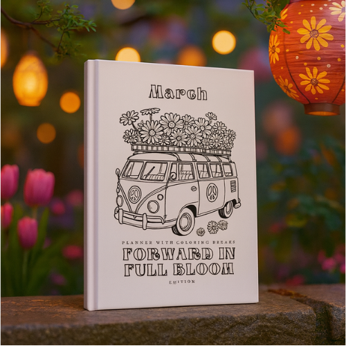 March Planner - Storybook Journeys - Hardcover