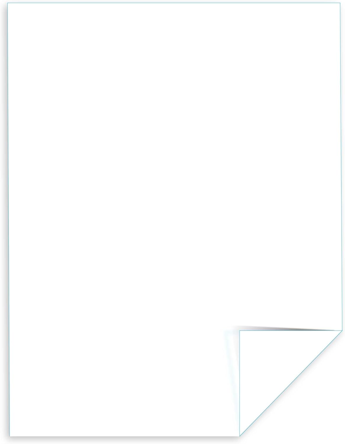 Neenah Index Cardstock, 8.5" x 11", 90 lb/163 gsm, White, Lightweight, 94 Brightness, 300 Sheets (91437)