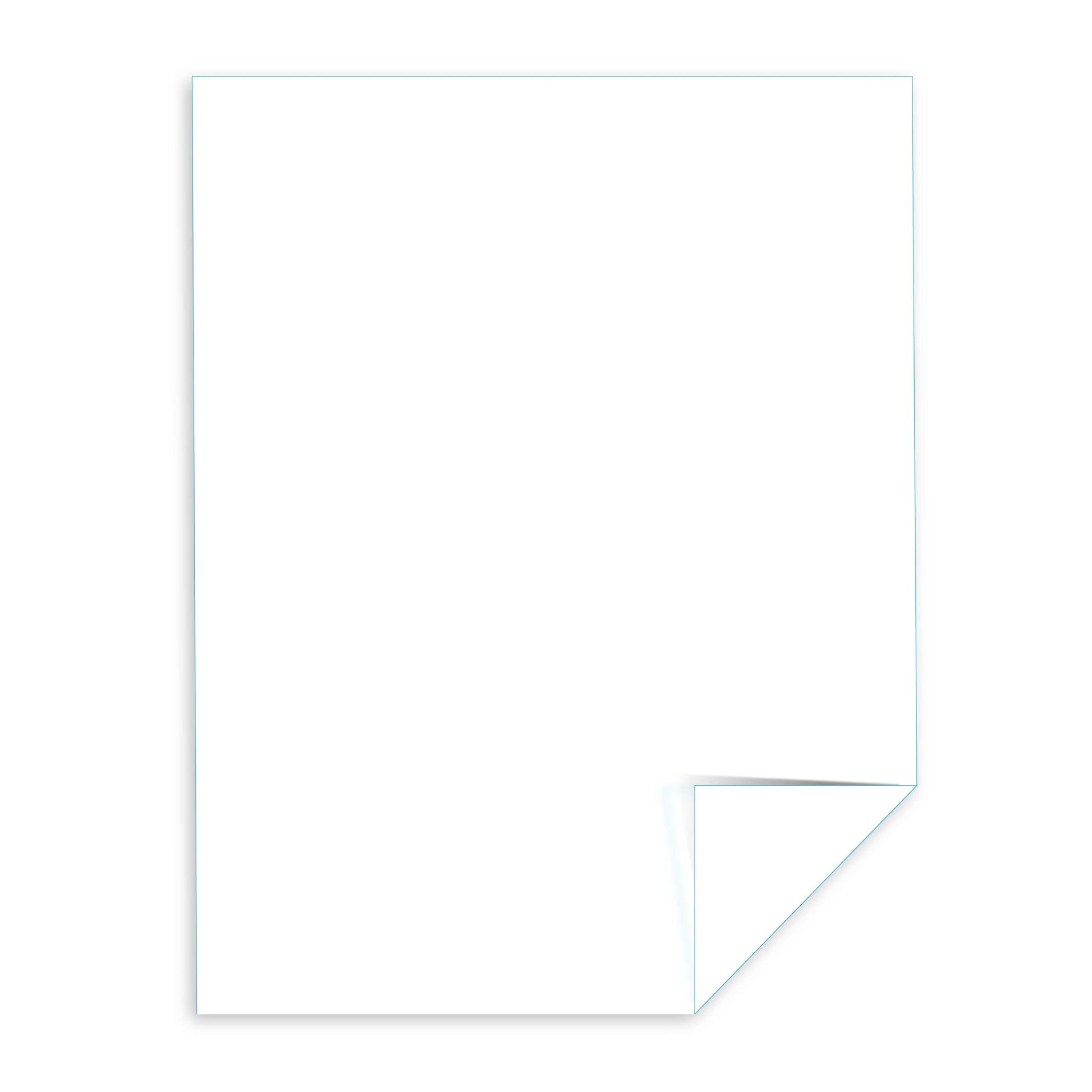Neenah Index Cardstock, 8.5" x 11", 90 lb/163 gsm, White, Lightweight, 94 Brightness, 300 Sheets (91437)