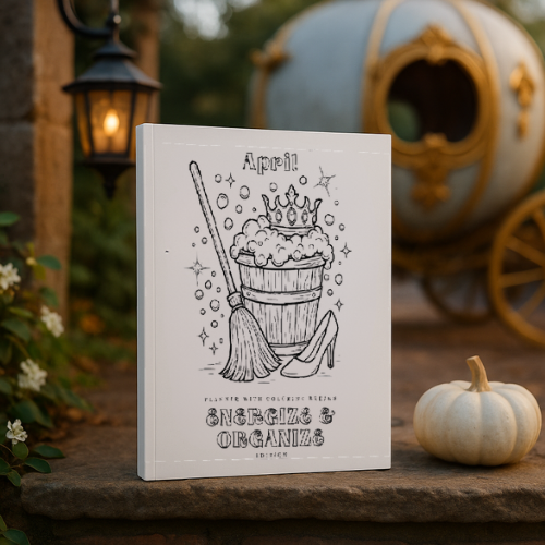 April Planner: Energize & Organize Edition (Spring Refresh) - 'Storybook Journeys' themed editions - Paperback