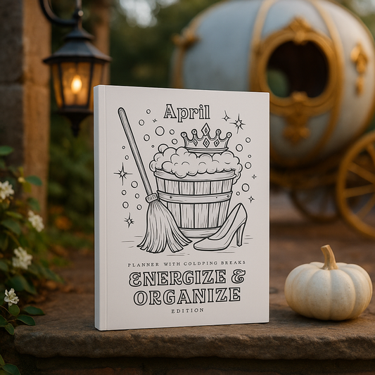 April: Energize & Organize - 'Storybook Journeys' Themed Editions - Paperback