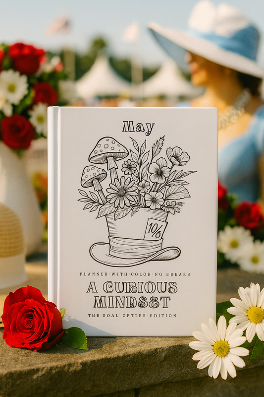 May - A Curious Mindset - The Goal-Getter Edition (Spring Momentum)'Storybook Journeys' themed editions - Hardcover