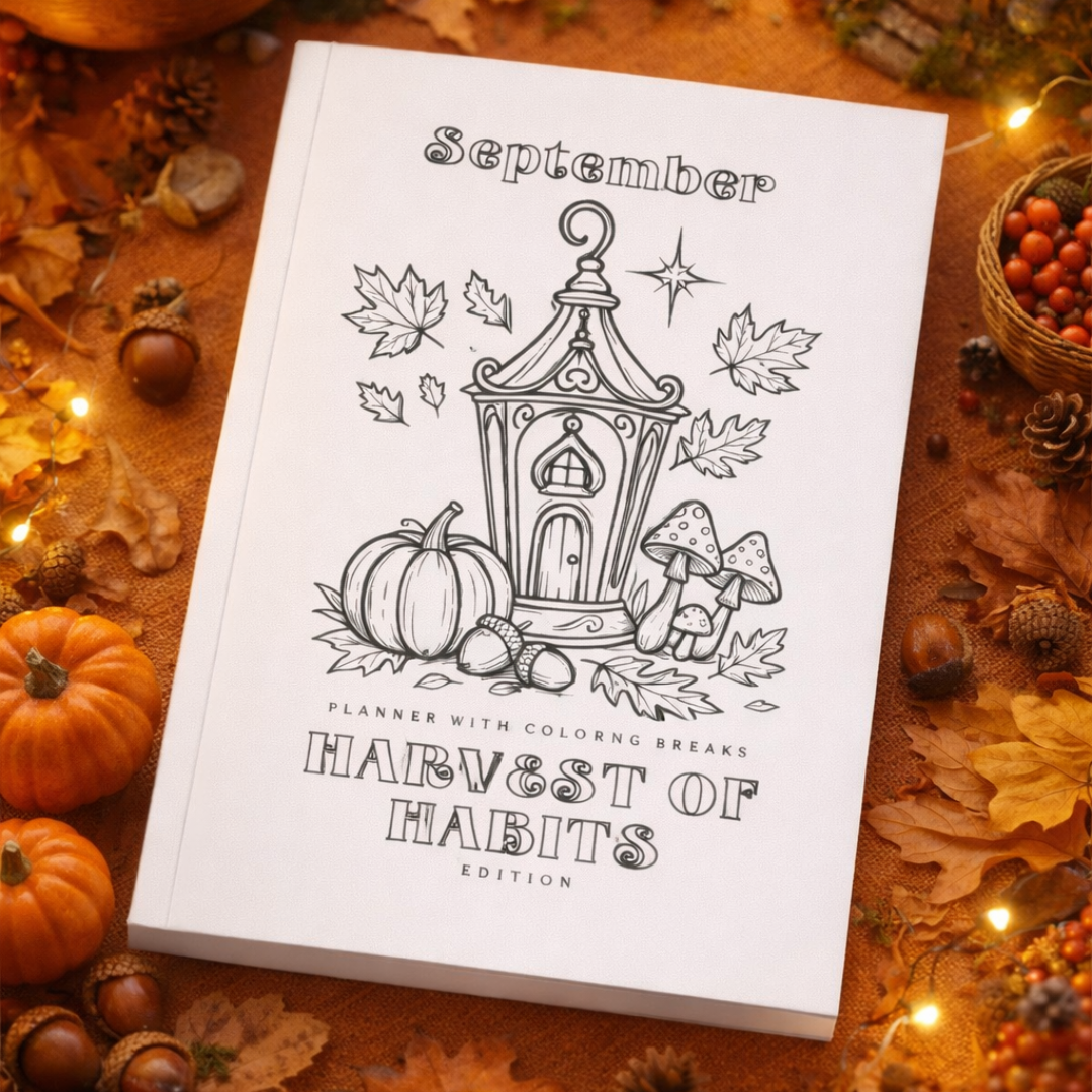September Planner - Harvest of habits - Storybook Journeys Editions
