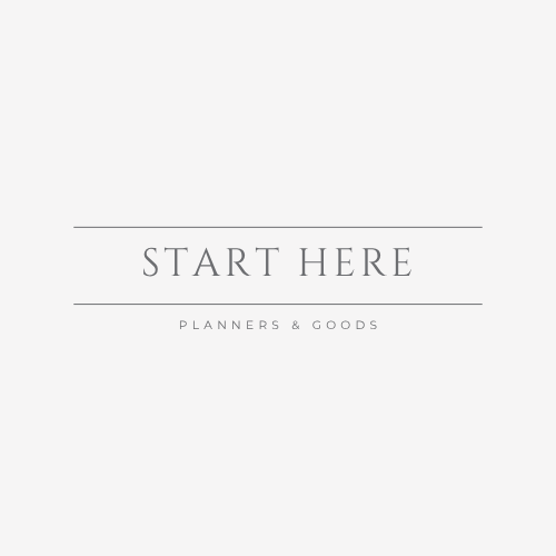 DIY Planner Starter Kit